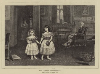 Las pequeñas damas de honor